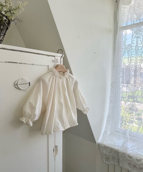 40[予約]monbebe chloe lace blouse