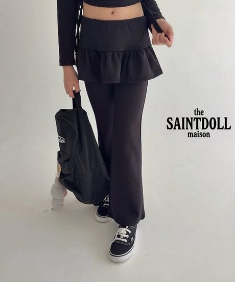 43[予約]saintdoll skirt layered pants