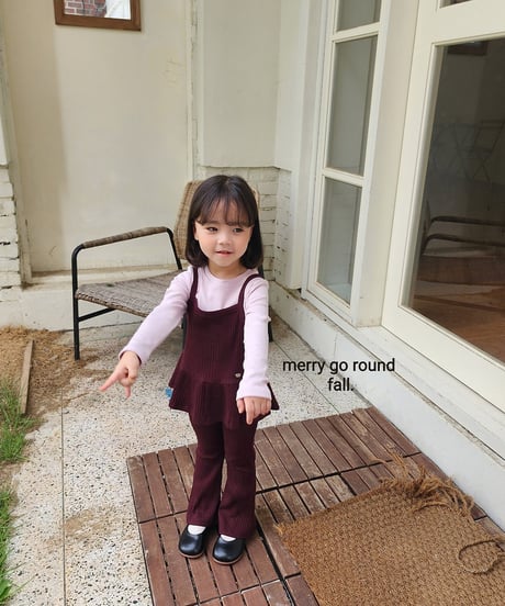 27[予約]merry go round rib bootcut