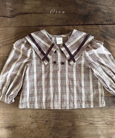 52[予約]OREN manon autumn blouse