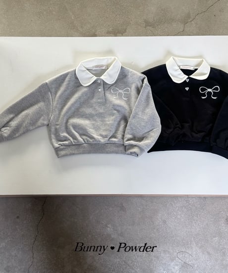 39[予約]bunny powder preppy collar mtm