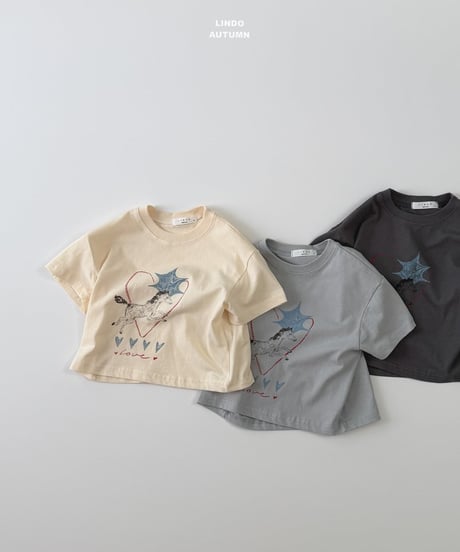 9[予約]LINDO sketch short sleeve t-shirt