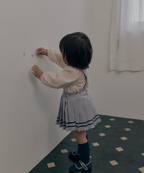 16[予約]送料無料 the beige pleated skirt