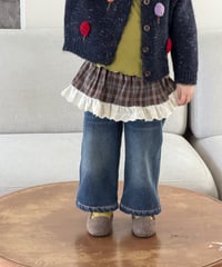 74[予約]aiai hichi denim pants