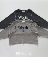 19[予約]ELLYMOLLY worth it chain t