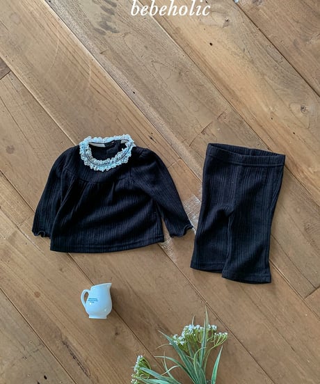 19[予約]bebeholic morning shirring set