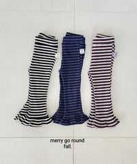 11[予約]merry go round frill bootcut