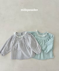 4[予約]milkpowder sugar blouse
