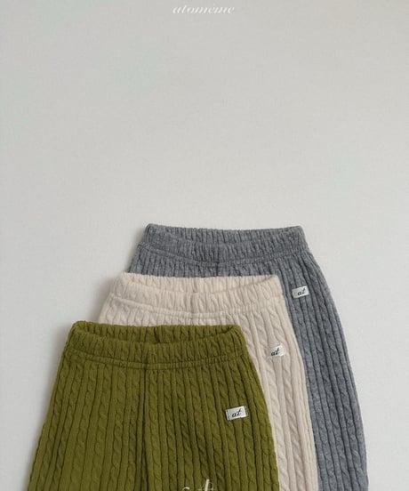 12[予約]atomeme have knit pants