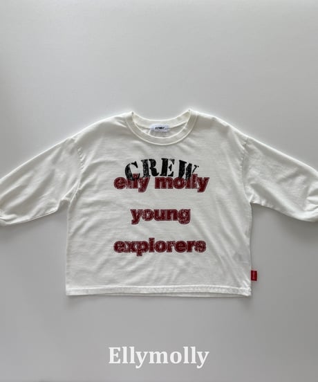 18[予約]ELLYMOLLY crew box t