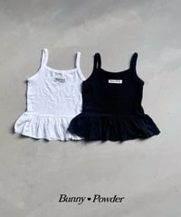 12[予約]bunny powder layered camisole