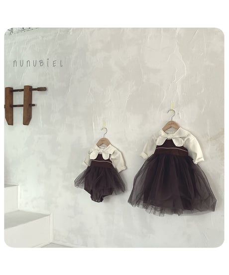 17[予約]nunubiel bebe tie blouse