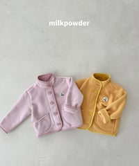 1[予約]milkpowder puff fleece jumper