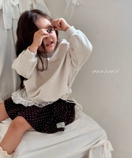 6[予約]poisson poisson embroidered mtm