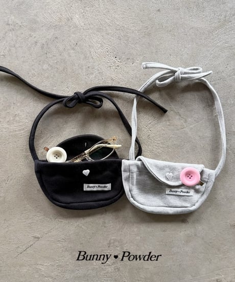83[予約]bunny powder heart mini bag