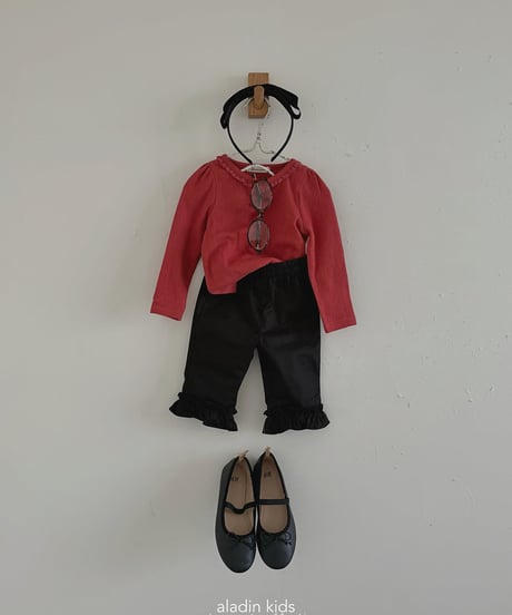 11[予約]aladin capri frill pants