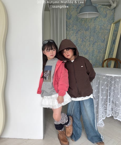 70[予約]matilda&lee track denim pants