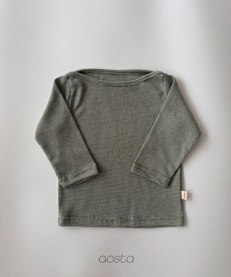 42[予約]Aosta boat neck t