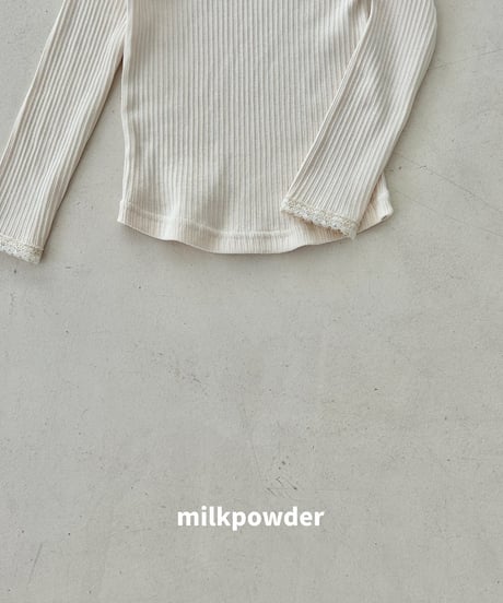 8[予約]milkpowder soft tee