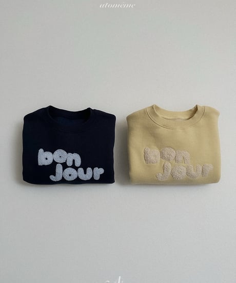8[予約]atomeme bonjour sweatshirt
