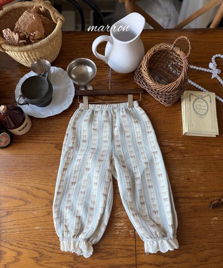 34[予約]marron peter pants(XS-L)