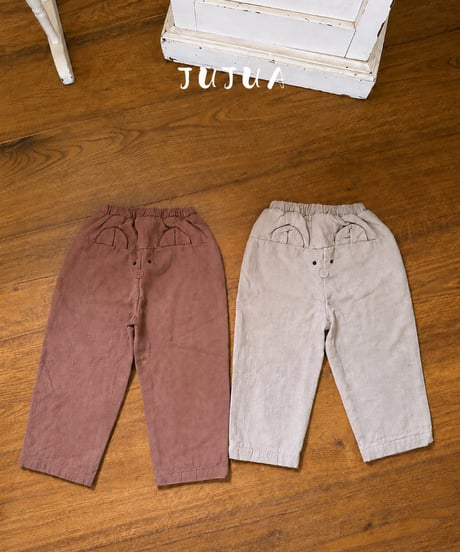 21[予約]jujua bear pants