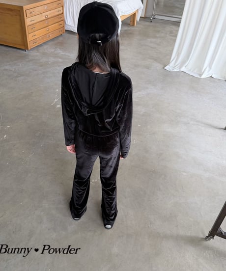 61[予約]bunny powder lexi hood zip up