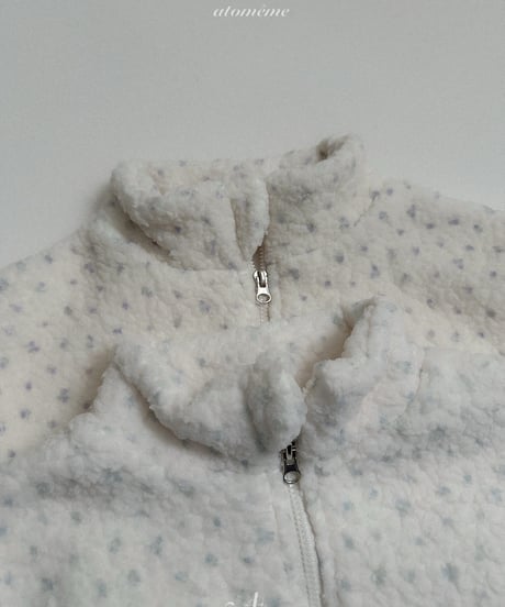 15[予約]atomeme teddy zip-up