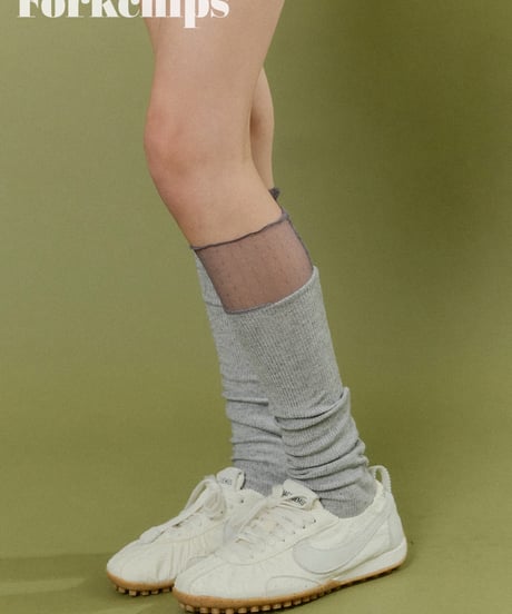 30[予約]FORKCHIPS dot mesh socks