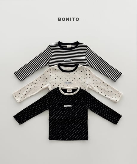 53[予約]bonito series rib tee