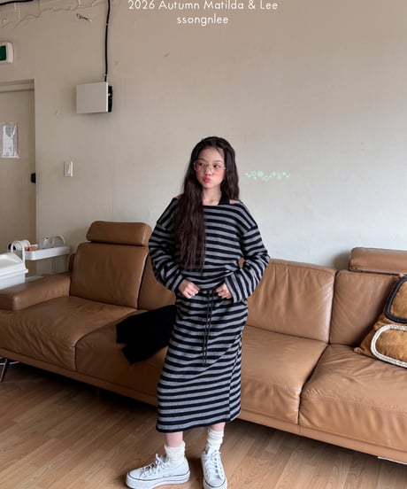 50[予約]matilda&lee billie knit skirt