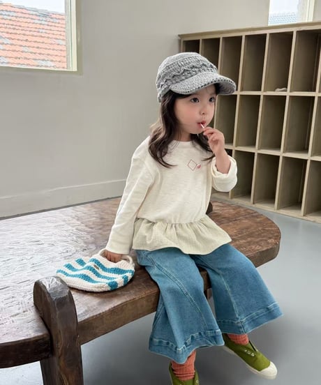 36[予約]aiai shine frill tee