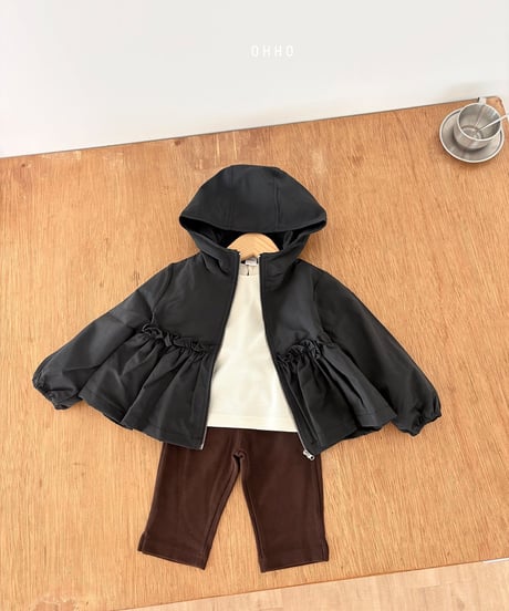 12[予約]ohho frill windbreaker