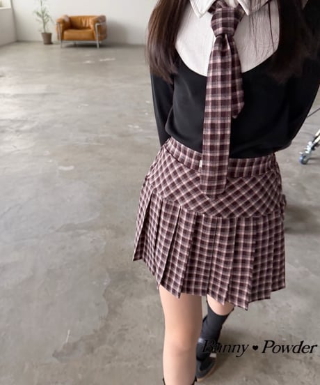 84[予約]bunny powder mocha tie