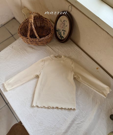 13[予約]marron daily polar tee(XS-L)