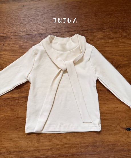 12[予約]jujua tie ribbon t-shirt