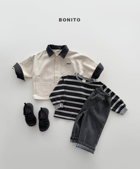 24[予約]bonito leather collar jacket