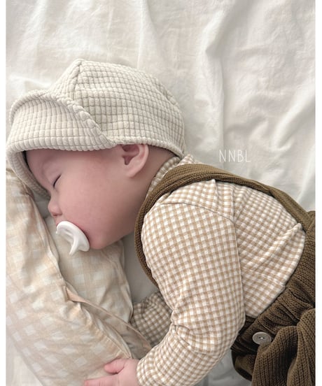 10[予約]nunubiel check t-shirt(baby)
