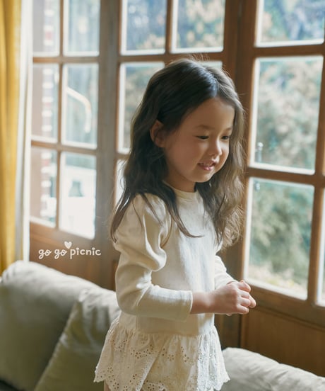7[予約]go go picnic lala long t-shirt