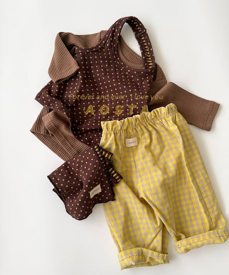 52[予約]Aosta choco chip halter neck
