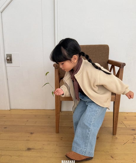 3[予約]BANANAJ waffle jacket