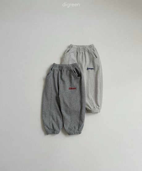33[予約]digreen marco jogger pants
