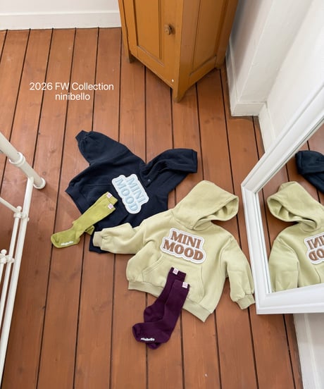 31[予約]ninibello mini mood hoodie