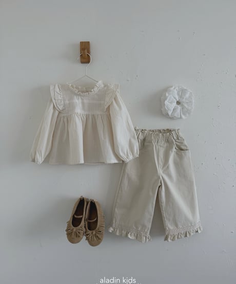 9[予約]aladin delicate lace pants
