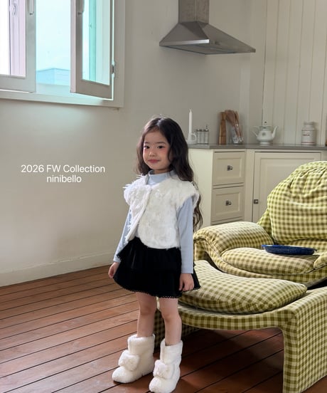 48[予約]ninibello rococo suede skirt