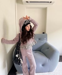 9[予約]COMMA hood zip-up(check)