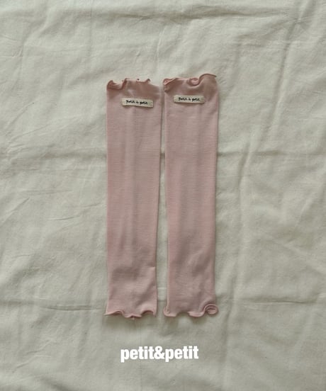 52[予約]petit&petit coloring leg warmer