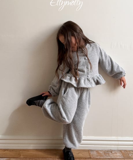 29[予約]ELLYMOLLY snowflake angol jogger pants