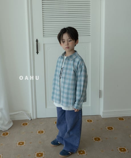 6[予約]oahu urban check shirt