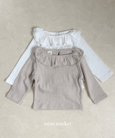 45[予約]mimi market winter polo shirt